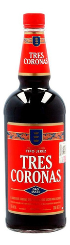 Caja De 12 Jerez 3 Coronas Vidrio 1 L