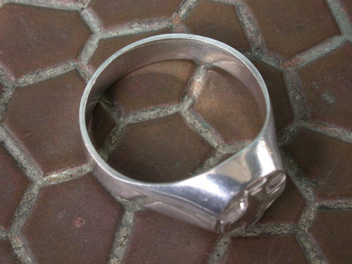 Anillo Sello Plata 925 Enfermero Enfermera Unisex Medid Luli