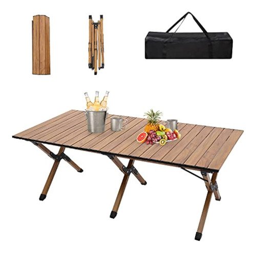Portable Picnic Table, 4ft Low Height Portable Folding