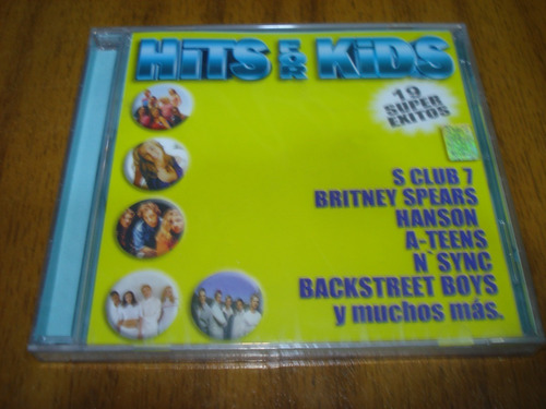 Cd 19 Super Exitos / Britney Spears, Hanson, Ateens (nuevo) 