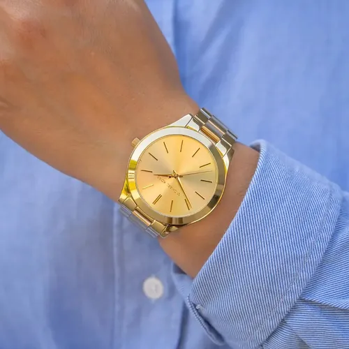 Michael kors mk3179 gold deals