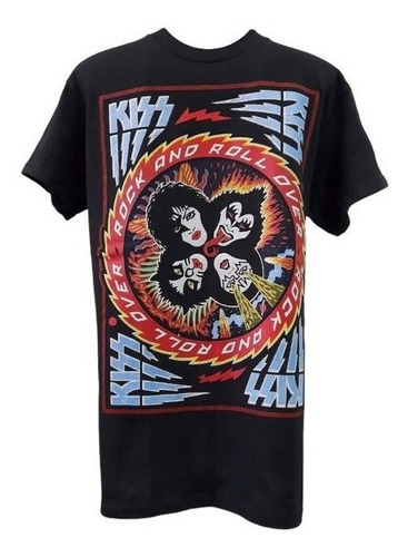 Playera Kiss Rock And Roll Over