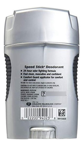 Speed Stick Men's Desodorante En Barra 85g, 2 Unidades