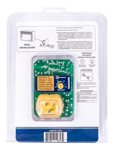 Protector De Voltaje Aire Acondicionado Y Refrigerador 120v
