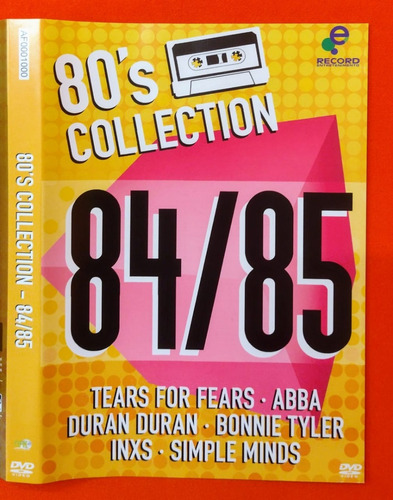 Dvd 80s Collection 84/85 Abba Duran Bonnie Tyler Inxs