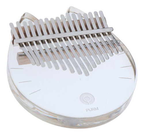 Nihay Kalimba Acrílico Transparente Mbira Finger Piano