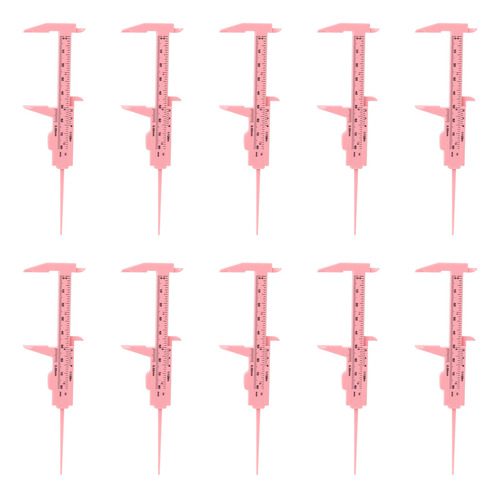 Regla Para Medir Cejas Brow Vernier Caliper, 10 Unidades, 80