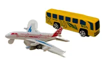 Comprar Set Avión Aeropuerto + Bus Colectivo Juguete Regalo Niños