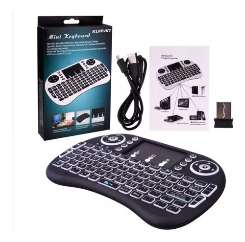Mini teclado Bluetooth com mouse para celular ou PC - TIOCHICOSHOP 