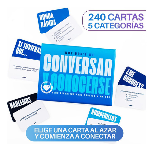 Why Don T We Conversar 120 Cartas Juegos Y Preguntas Mmg
