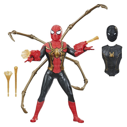 Marvel Hasbro Spiderman Equipo Arácnido 3 En 1 F2904