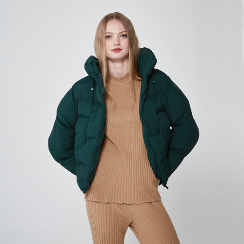 Campera Puffer Juno Green