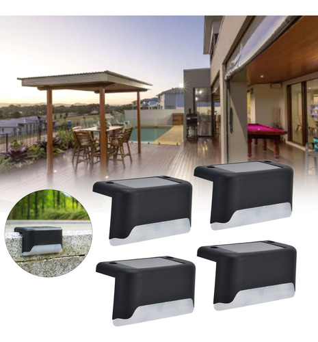 Luces Solares Impermeables Al Aire Libre 4 Piezas