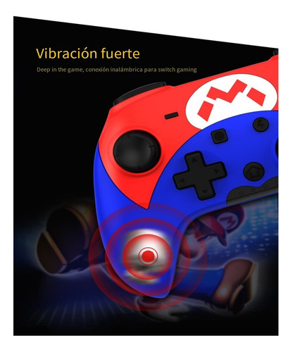 Control Bluetooth Switch Pro Con Giroscopio Y Vibración