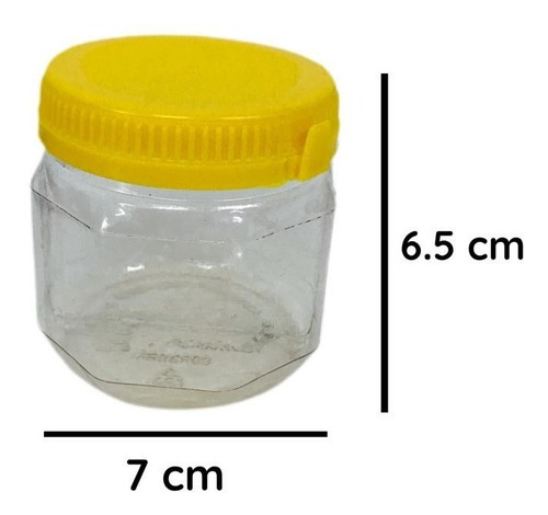 Imagen 2 de 10 de Envases Para Miel Octogonal X 200 Cc O 1/4 Kg ( 175 Unid.)