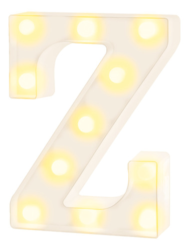 Letras Y Números 3d Luces Foco Lampara Decorativa Numero 80