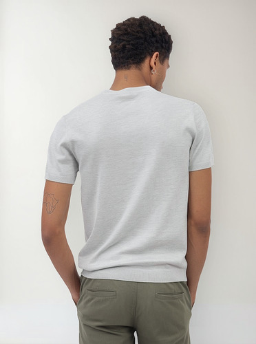 Playera Para Hombre Quarry Básica Cuello Redondo