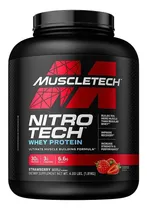 Comprar Muscletech Nitro Tech Whey Protein Proteina 4 Lb Strawberry