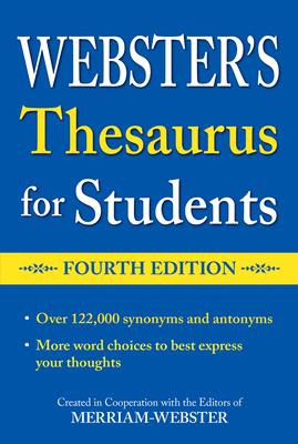 Libro Webster's Thesaurus For Students, Fourth Edition - ...