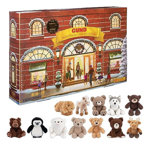 12-day Surprise Plush Advent Calendar, Holiday Gift For...