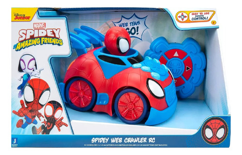 Spidey Auto A Radio Control Amazing  Color Rojo - Azul