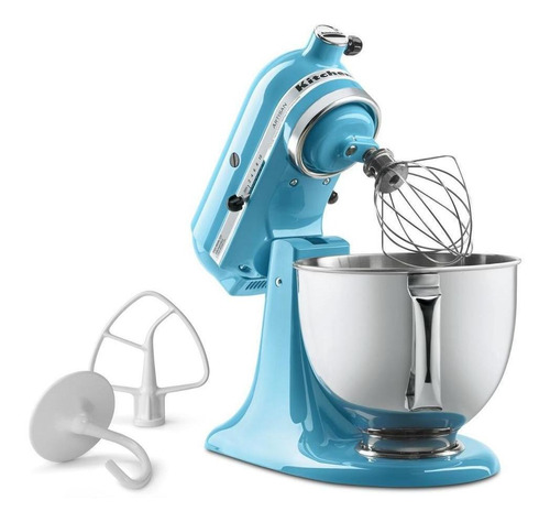 Batedeira com pedestal KitchenAid Artisan KEA33 crystal blue 60 Hz 127 V