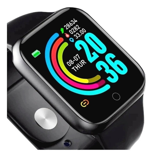 Reloj Inteligente Y68 D20 +a10 Tws Bluetooth Touch Auricular