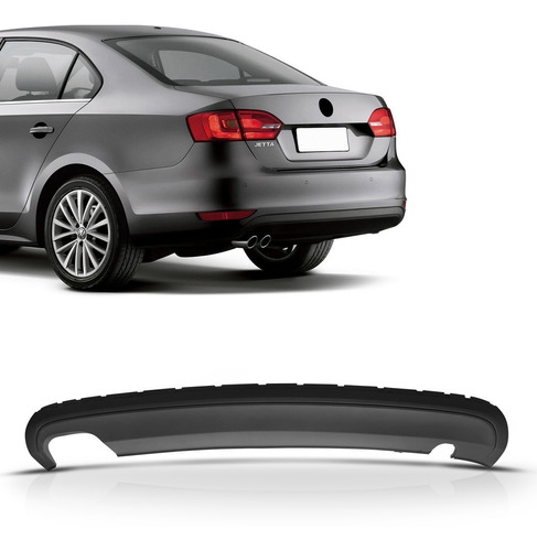 Saia Spoiler Parachoque Traseiro Jetta 2011 2012 2013 2014