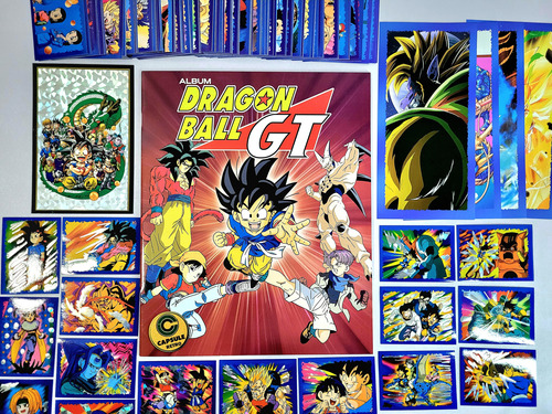 Álbum Dragon Ball Gt Completo Para Pegar + Regalos