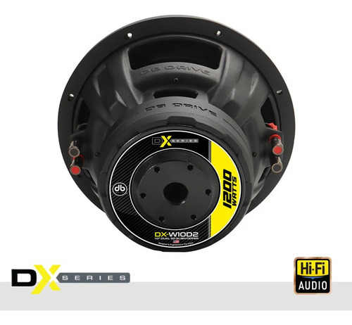 Subwoofer 10 PLG Db Drive Dx-w10d2 600w 2 Ohms Dx Series