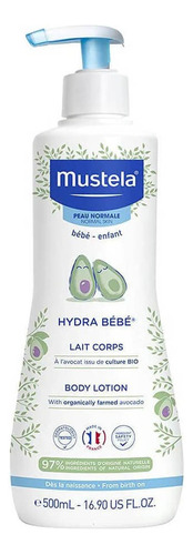 Hydra Bebe Locao Corporal Mustela Infantil Hipoalergenica