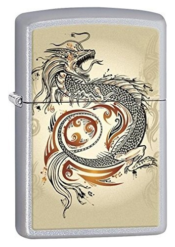 Accesorio Cigarro - Encendedor Zippo: Dragon Tattoo - Satin 