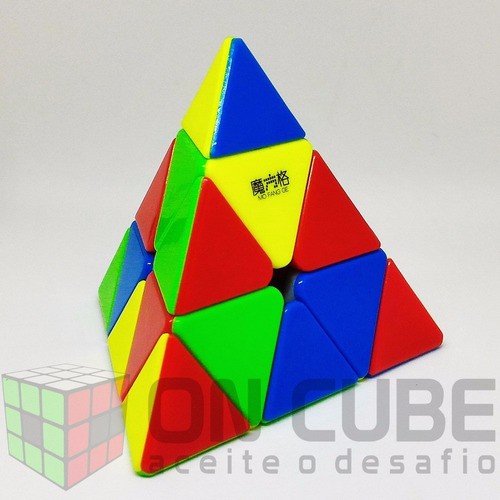 Cubo Mágico Pyraminx Qiyi-mfg Stickerless (peças Coloridas)