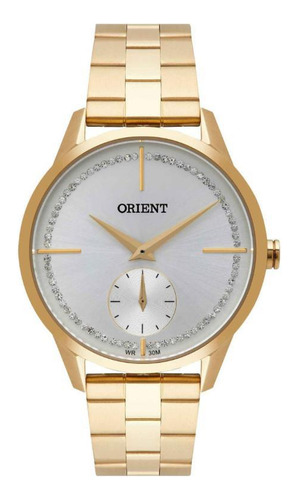 Relógio Orient Feminino Fgss0103 S1kx Dourado