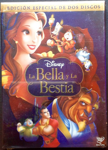  La Bella Y La Bestia , Ed. Especial 2 Dvd's, Nueva.