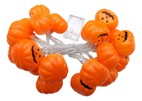 Luz De Calabaza De Halloween, Luces Led De Calabaza, 20 Led