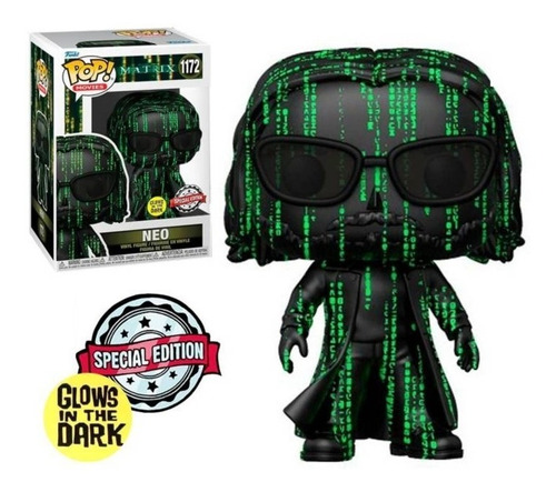 Funko Pop Movies The Matrix Neo 1172 Special Edition