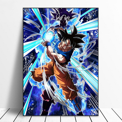 Cuadro Decorativo Goku Ultra Instinto Dragon Ball Z 002