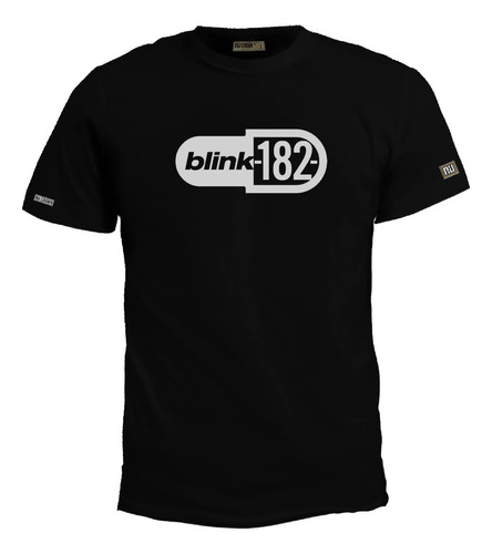 Camiseta Estampada Blink 182 Logo Rock Punk Bto