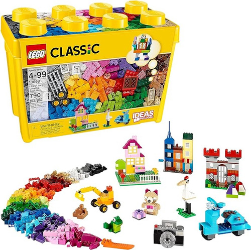 Lego Box Construye Propios Juguetes Creativos (790 Pzs)