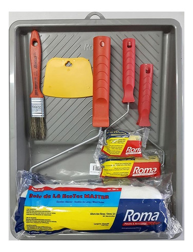 Kit Pintura Roma Flex Com 7pecas  665 02