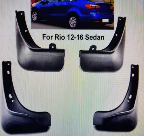 Escarpines Para Kia Rio 2012-2016