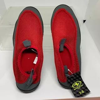 Zapato De Agua Rojo Y Plomo 7-8