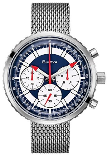 Reloj Bulova Para Hombre  96k101 Cristal De Zafiro Malla De