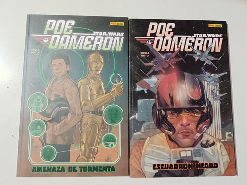 Poe Dameron Escuadrón  Negroy Amenaza De Tormenta Star Wars 