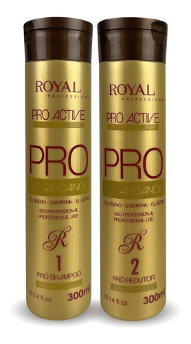 Escova Progressiva Royal Pro Argan 300ml - Fios Disciplinado