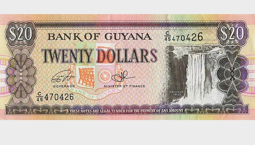 Guyana 20 Dolares 