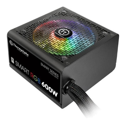 Fuente Gamer Thermaltake Smart Rgb 600w 80 Plus