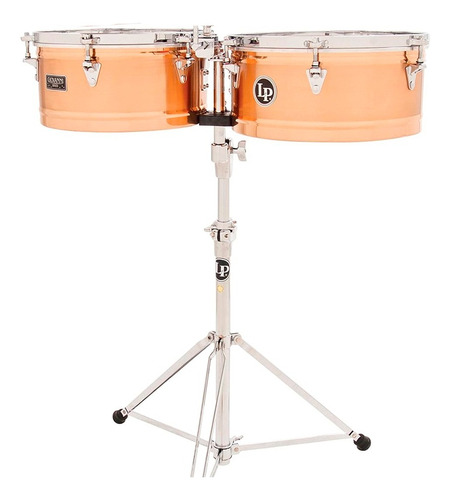 Lp Timbales 13 14 Bronce Con Atril Lp1314-gio Giovanni