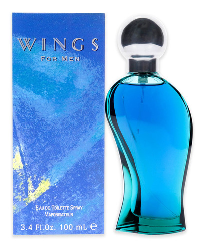 Aerosol Edt Wings By Giorgio Beverly Hills Para Hombre, 3.4